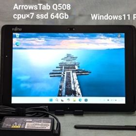 Fujitsu ARROWS Tab Q508/SE (CPU7 SSD 64GB / Windows11