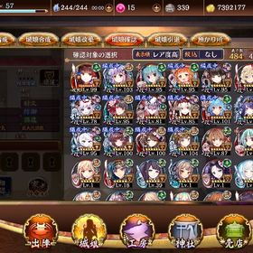 異伝4人 絢爛6人 地獄1人 ⭐︎7城娘31人 天井1回分 引退アカウント 凸素材4個 完凸一個 | 御城プロジェクトRE(城プロRE)のアカウントデータ、RMTの販売・買取一覧