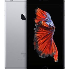 iPhone6s Plus[64GB] SIMロック解除 au スペースグレイ【安心 …