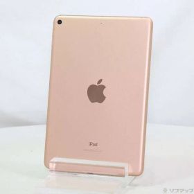〔中古品〕 iPad mini 第5世代 64GB ゴールド MUQY2J／A Wi-Fi【352】