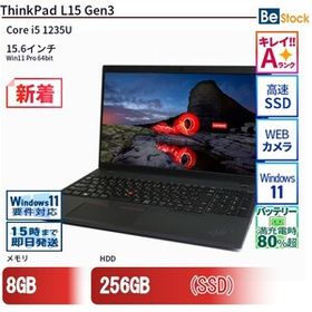 中古 ノートパソコン Lenovo レノボ ThinkPad L15 Gen3 21C4S0BH00 Core i5 メモリ：16GB 6ヶ月保証