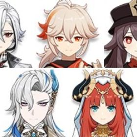 ニィロウ+ヌヴィレット+胡桃+楓原万葉+アモスの弓+ディルック+アルレッキーノ+モナ+夢見月瑞希 | 原神のアカウントデータ、RMTの販売・買取一覧