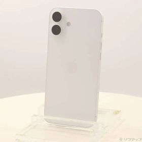 〔中古品〕 iPhone16 Plus 256GB ホワイト MXVH3J／A SIMフリー【258】