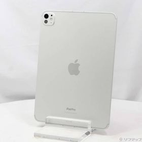 〔中古〕Apple(アップル) iPad Pro 11インチ 第5世代 Nano-textureガラス 1TB シルバー MWRQ3J／A SIMフリー〔349-ud〕