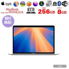 【中古パソコン】Apple MacBook Air 13.3inch MVH42J/A A2179 TouchID 2020 選べるOS [core i5 1030NG7 8GB SSD512GB 無線 BT カメラ 13.3 Silver ] ：良品