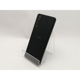 【中古】SONY SoftBank 【SIMフリー】 Xperia 10 IV ブラック 6GB 128GB A202SO【ECセンター】保証期間１ヶ月【ランクC】