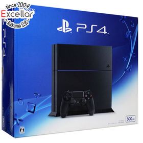 プレイステーション4(PlayStation4)のSONY プレイステーション4 500GB ブラック CUH-1200AB01 コントローラーなし 元箱あり(家庭用ゲーム機本体)
