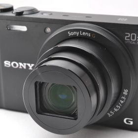 【中古】【1ヶ月保証】ソニー Sony Cyber-shot WX350 ブラック コンパクトデジタルカメラ SDカード付き DSC-WX350-B