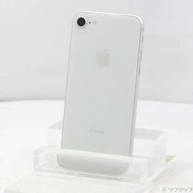 〔中古品〕 iPhone8 64GB シルバー MQ792J／A SIMフリー【368】