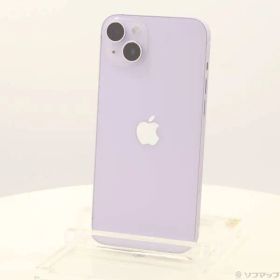 〔中古品〕 iPhone14 Plus 256GB パープル MQ4M3J／A SIMフリー【276】
