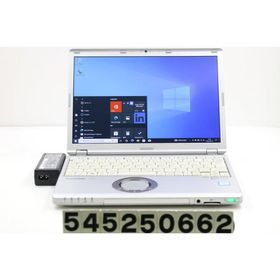 ノートパソコン Panasonic CF-SZ6RDYVS Core i5 7300U 2.6GHz/8GB/256GB(SSD)/12.1W/WUXGA(1920x1200)/Win10 キー黄ばみあり