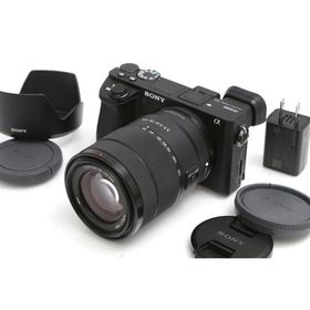 【全額返金保証】良品｜ソニー α6500 ILCE-6500M 高倍率ズームレンズキット (センサー清掃済み) CA01-B3544-3W2A
