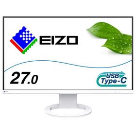 EIZO FlexScan USB Type-C対応 ノートPC給電 疲れ目軽減 ［27型 /WQHD(2560×1440) /ワイド］ ホワイト EV2720S-WT
