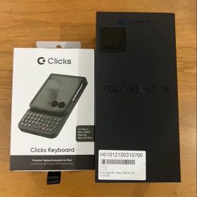 Motorola Razr 60 Ultra (512GB) + キーボード