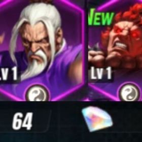 豪鬼×2 元×2 メダル64枚 ダイヤ19451 | ストD(ストリートファイターデュエル)のアカウントデータ、RMTの販売・買取一覧