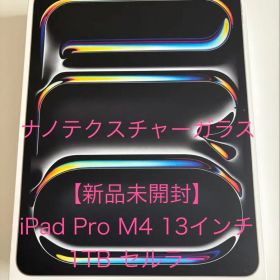 【新品未開封】iPad Pro M4 1TB 13インチ セルラーナノテクスチャ