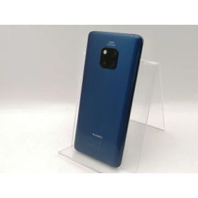 【中古】Huawei SoftBank 【SIMロック解除済み】 HUAWEI Mate 20 Pro LYA-L09 ミッドナイトブルー【千葉】保証期間1ヶ月【ランクB】