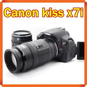 ❤少シャッター Canon kiss x7i 一眼レフ スマホ転送 キヤノン