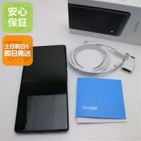 【中古】安心保証 超美品 au Google Pixel 6a チャコール スマホ 白ロム 中古土日祝発送OK
