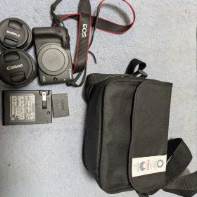 Canon EOS M3 ミラーレスカメラ レンズ2個 別売バッグ・ストラップ付