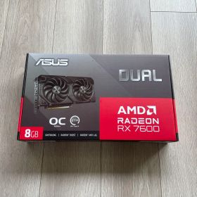 ASUS Radeon RX 7600 8GB OC 新品未使用