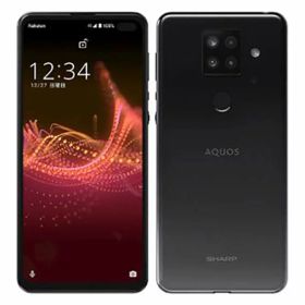 【中古】【安心保証】 AQUOS sense4 plus SH-M16[128GB] 楽天モバイル ブラック