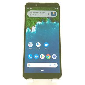 Android One S5 S5-SH Y!mobile クールシルバー 送料無料 本体 c13787 【中古】