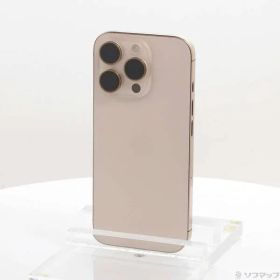 〔中古品〕 iPhone16 Pro 256GB デザートチタニウム MYN23J／A SIMフリー【349】