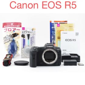 付属品付き ミラーレス一眼カメラ Canon EOS R5 ボディー EOSR5
