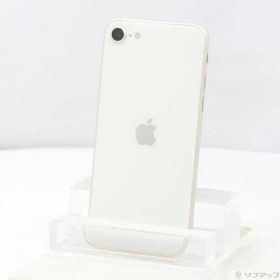 〔中古品〕 iPhone SE 第3世代 64GB スターライト MMYD3J／A SIMフリー【377】