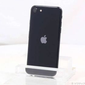 〔中古品〕 iPhone SE 第3世代 128GB ミッドナイト MMYF3J／A SIMフリー【258】