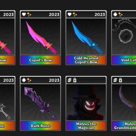 ナイフ&キラー計8点まとめ売り🍀 | ロブロックス(ROBLOX)のアカウントデータ、RMTの販売・買取一覧