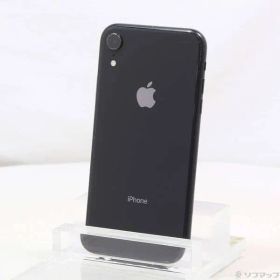 〔中古品〕 iPhoneXR 128GB ブラック MT0G2J／A SIMフリー【258】