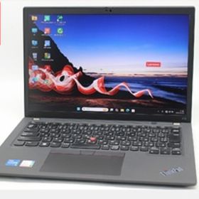 良品 フルHDWUXGA 13.3型 Lenovo ThinkPad X13 Gen3 Win11 10コア 第12世代 i5-1235U 8GB NVMe 256GB-SSD カメラ Wi-Fi6 Office付き 1467w