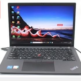 訳有 フルHDWUXGA 13.3型 Lenovo ThinkPad X13 Gen3 Win11 10コア 第12世代 i5-1235U 8GB NVMe 256GB-SSD カメラ Wi-Fi6 Office付き 1667w