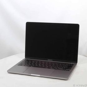 〔中古〕Apple(アップル) MacBook Pro 13.3-inch Mid-2022 MNEH3J／A Apple M2 8コアCPU_10コアGPU 8GB SSD256GB スペースグレイ 〔15.3 Sequoia〕〔258-ud〕