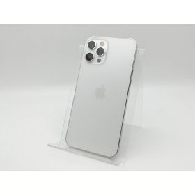 【中古】Apple SoftBank 【SIMロック解除済み】 iPhone 12 Pro Max 128GB シルバー MGCV3J/A【宇田川】保証期間1ヶ月【ランクC】