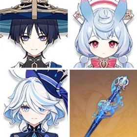 即対応|放浪者+静水流転の輝き+ディシア+四風原典+ジン+フリーナ+シグウィン+ディルック|引退垢 | 原神のアカウントデータ、RMTの販売・買取一覧