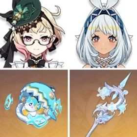 即対応|エミリエ+ティナリ+ルミドゥースの挽歌+若水+七七+ムアラニ1凸+サーフィンタイム|引退垢 | 原神のアカウントデータ、RMTの販売・買取一覧