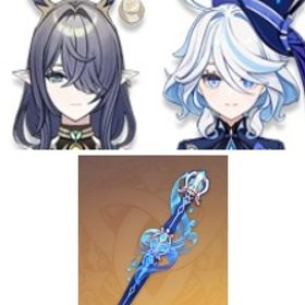 天空の刃+ティナリ+フリーナ6凸+夢見月瑞希+静水流転の輝き+ディシア+ジン+ラウマ+モナ1凸 | 原神のアカウントデータ、RMTの販売・買取一覧