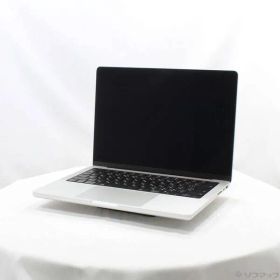 〔中古品〕 MacBook Pro 14.2-inch Late-2021 MKGR3J／A Apple M1 Pro 8コアCPU_14コアGPU 16GB SSD512GB シルバー 〔15.3 Sequoia〕【262】