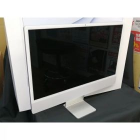 【中古】Apple iMac 24インチ 4.5K Retinaディスプレイ M1(CPU:8C/GPU:8C) 8GB/256GB シルバー MGPC3J/A (M1・2021)【新宿2】保証期間1ヶ月【ランクA】