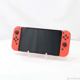 【中古】Nintendo(任天堂) Nintendo Nintendo Switch 有機ELモデル マリオレッド 【220-ud】