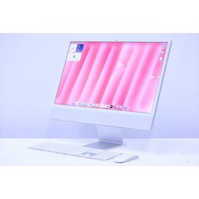 即配 良品 4.5K美麗液晶 最新OS iMac 2021 Apple M1 16G 256G 24.0Retina 4.5K Mac OS 26 Tahoe オールインワン AAA評価