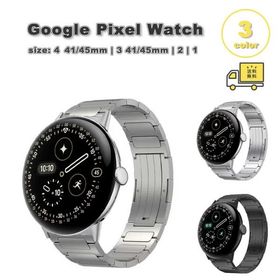 グーグル ピクセル ウォッチ メタル チタン バンド 全3色 Google Pixel Watch 4 / 3 / 2 /1 41mm | 4 / 3 45mm 替えベルト スマートウォッチ 送料無料