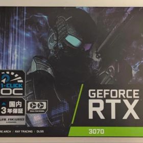 GALAKURO GAMING GeForce RTX3070 8G GDDR6