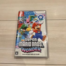 switch スーパーマリオブラザーズワンダー ほぼ未使用