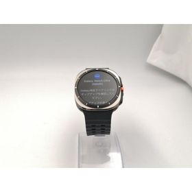 【中古】SAMSUNG Galaxy Watch Ultra (2024) LTE/Bluetoothモデル SM-L705FZTJSJP [チタニウム シルバー]【ECセンター】保証期間１ヶ月【ランクA】