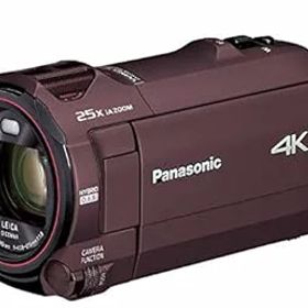 【中古】パナソニック 4K ビデオカメラ VX992M 64GB 光学20倍ズーム カカオブラウン HC-VX992M-T