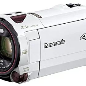 【中古】 パナソニック 4K ビデオカメラ VX992M 64GB 光学20倍ズーム ピュアホワイト HC-VX992M-W